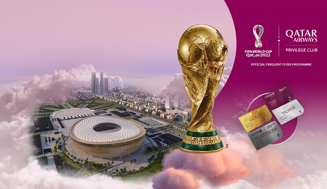 Qatar Airways disponibiliza pacotes completos da Copa do Mundo 2022