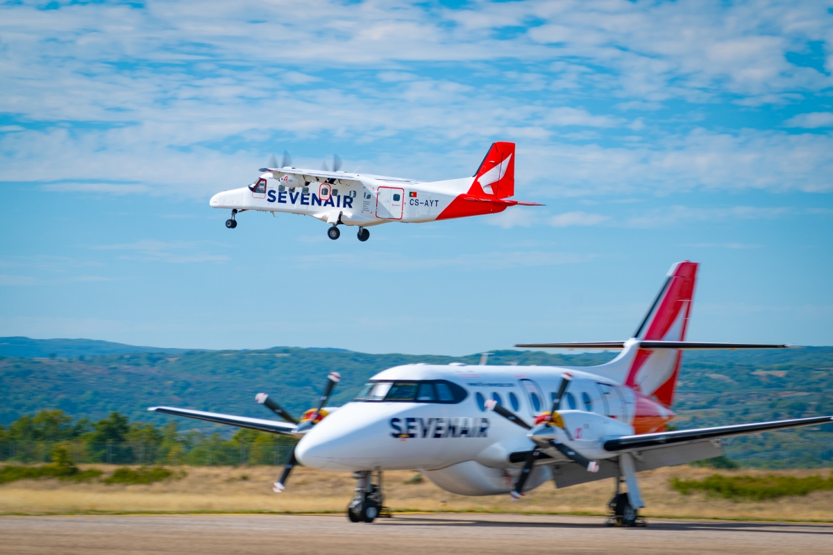 AERÓDROMO VILA REAL  LINHA AÉREA RETOMADA