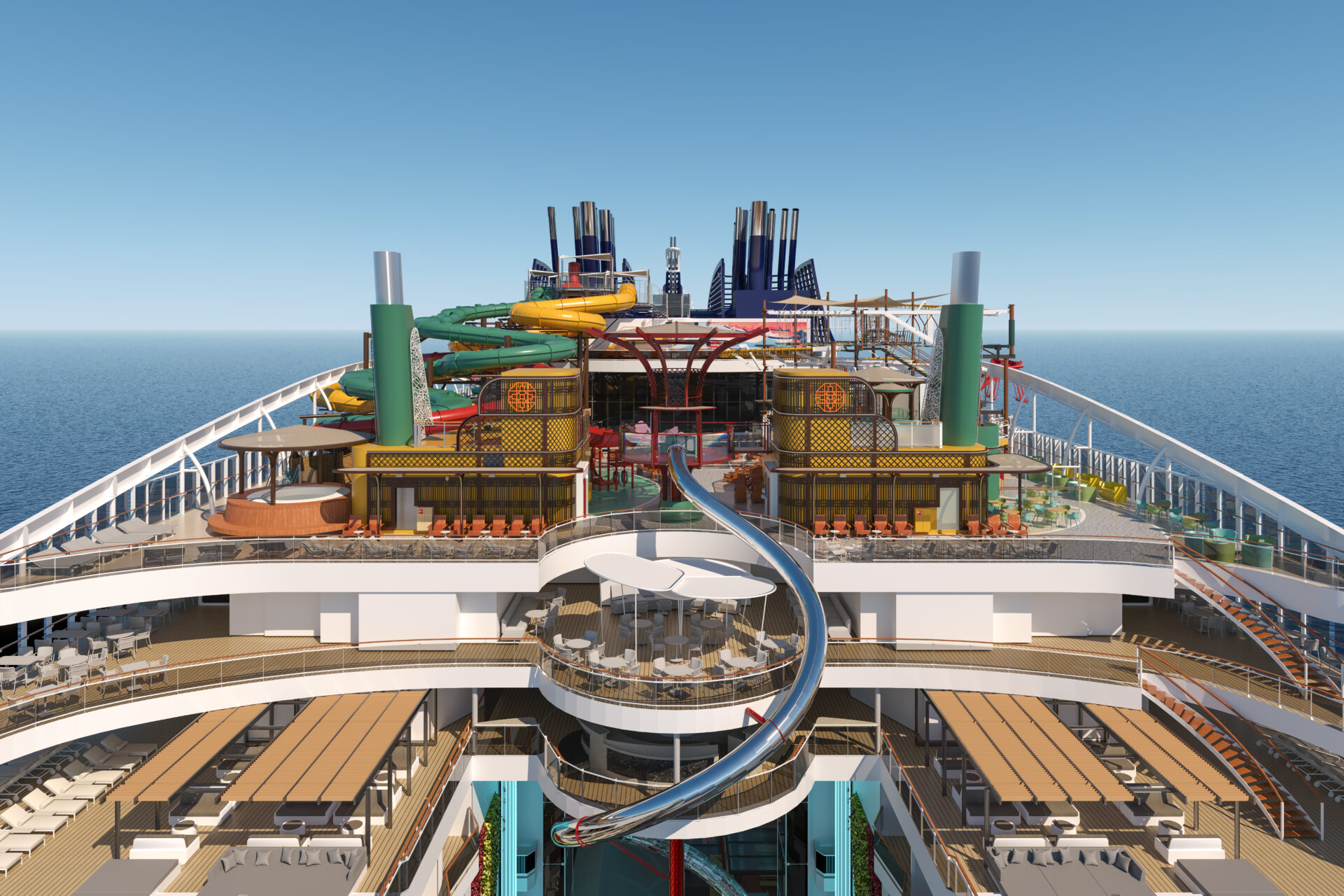 MSC World Asia chega em dezembro de 2026 e promete "deslumbrantes espaços de entretenimento"